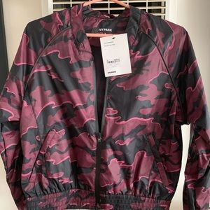 Ivy park red camouflage wind breaker